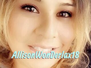 AllisonWonDerlax18