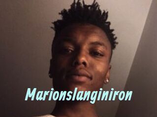 Marionslanginiron