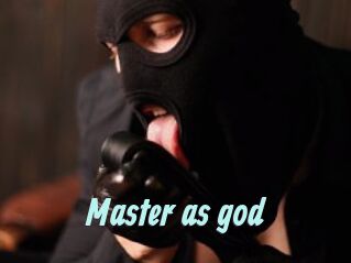 Master_as_god
