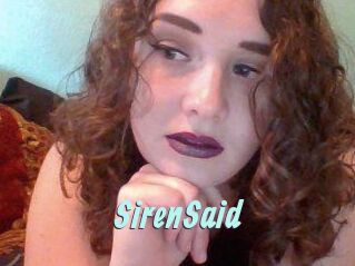 SirenSaid