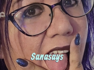 Sanasays